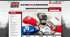 Desktop Screenshot of mmaniak.pl